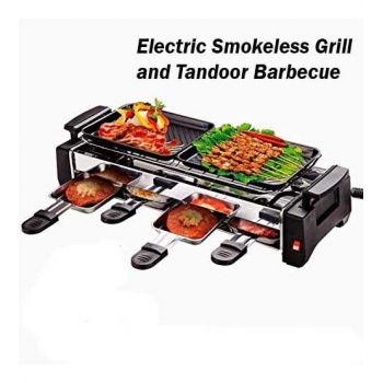Electric Smokeless Grill And Tandoor Barbecue